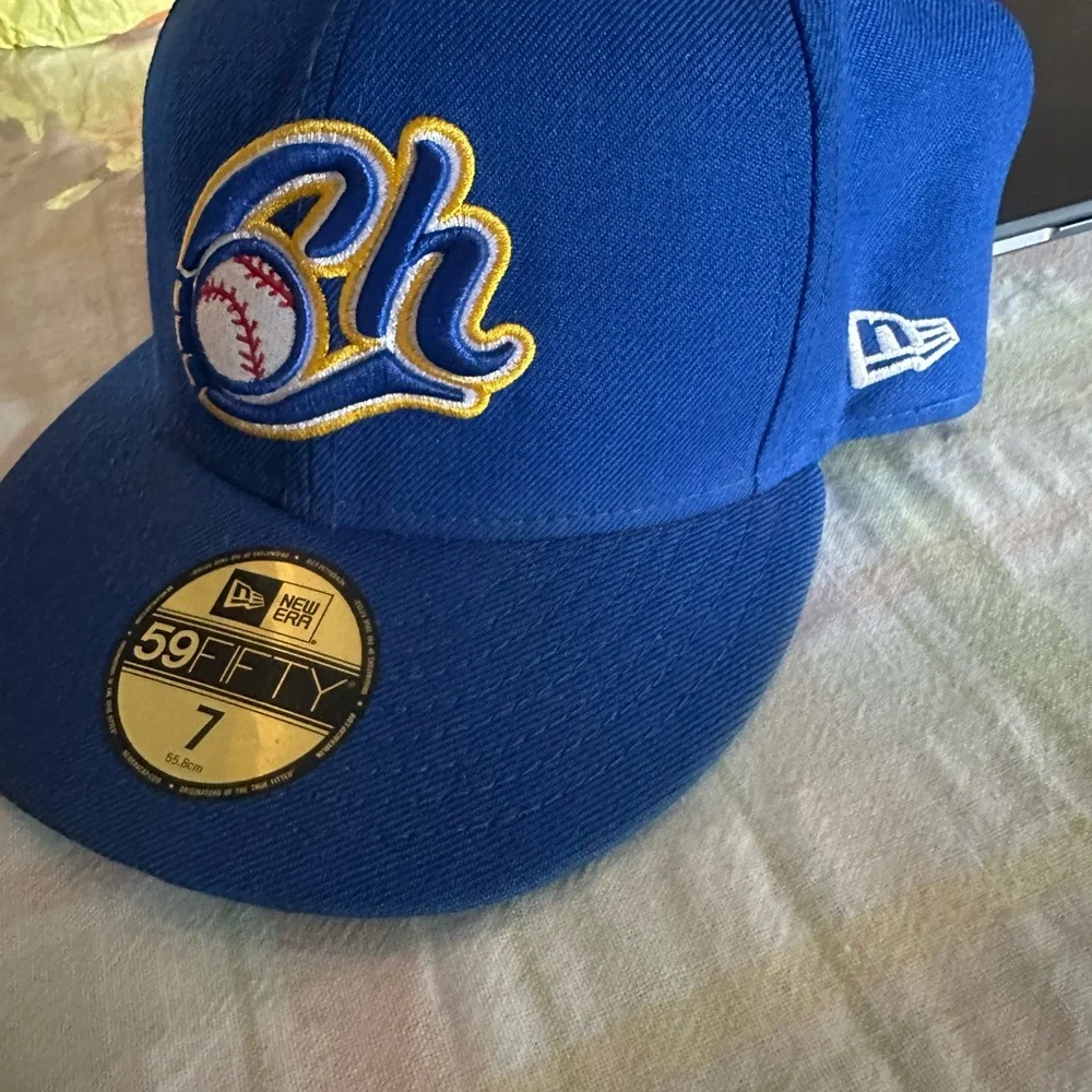 New Era Royal Blue Baseball Cap with Yellow Embroidery (charros Jalisco)